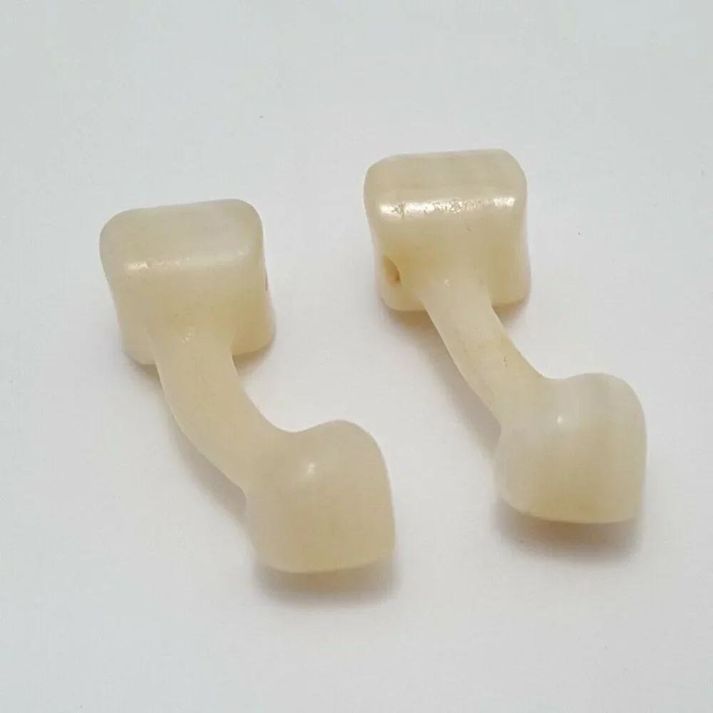 Vintage Unique Mother of Pearl Cuff Links - Nice!